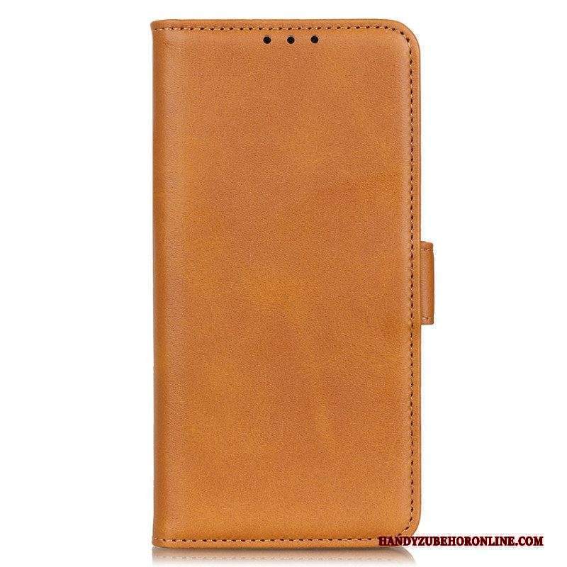 Custodia in pelle Sony Xperia Pro-I Folio Cover Doppio Lembo