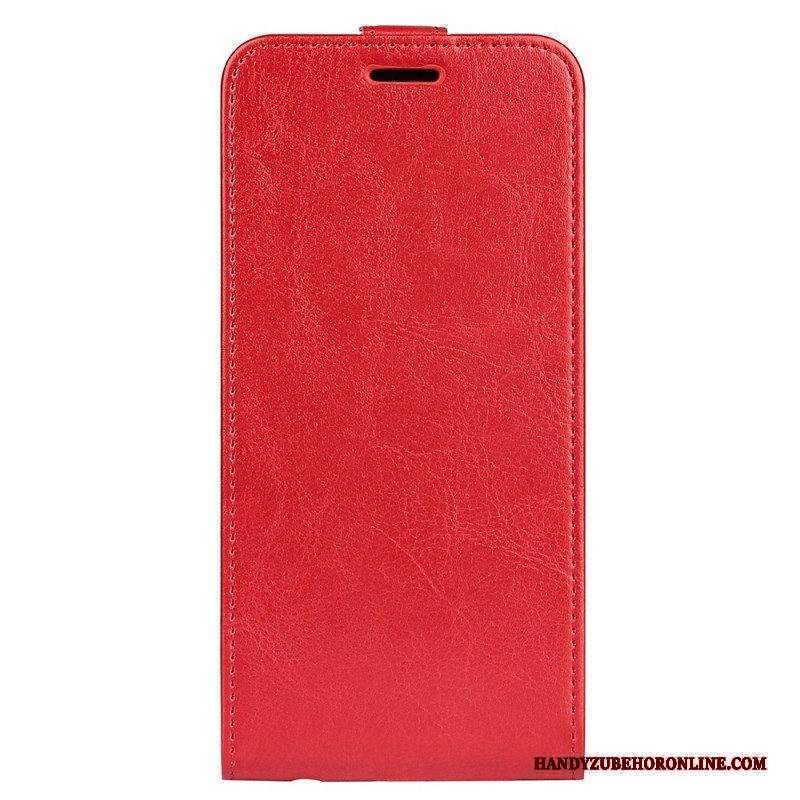 Custodia in pelle Xiaomi 12 / 12X Folio Cover Ribalta Verticale Effetto Pelle