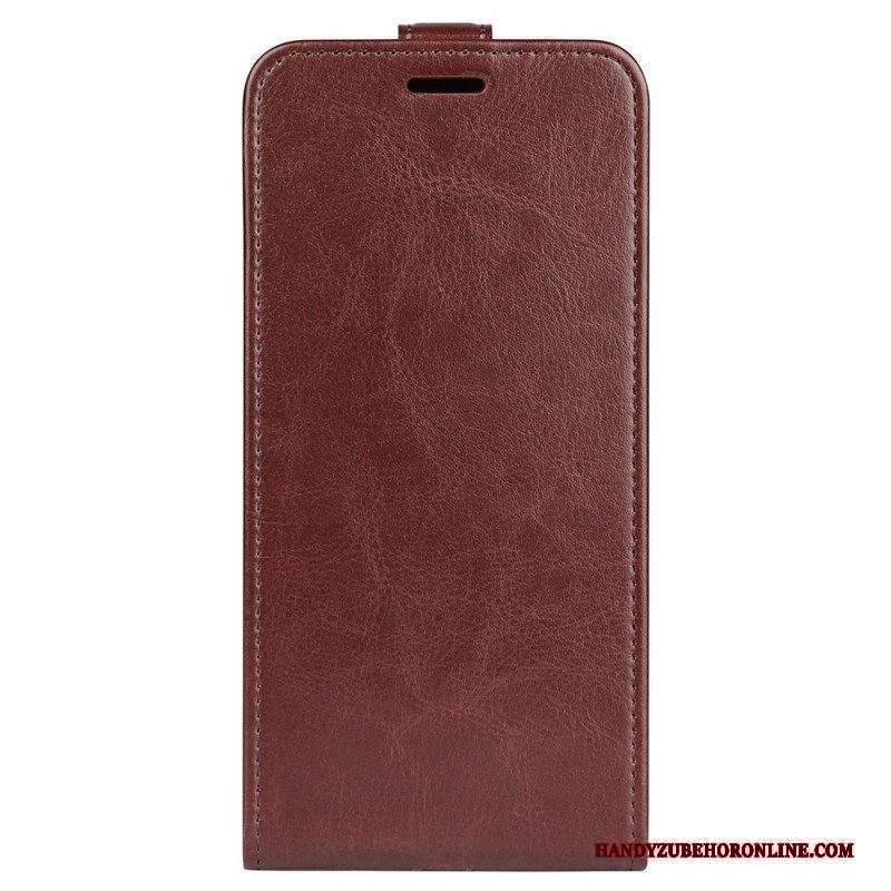 Custodia in pelle Xiaomi 12 / 12X Folio Cover Ribalta Verticale Effetto Pelle