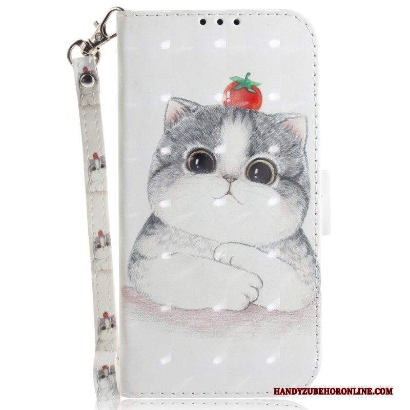 Custodia in pelle Xiaomi 12 / 12X Gatto Grafico Perizoma