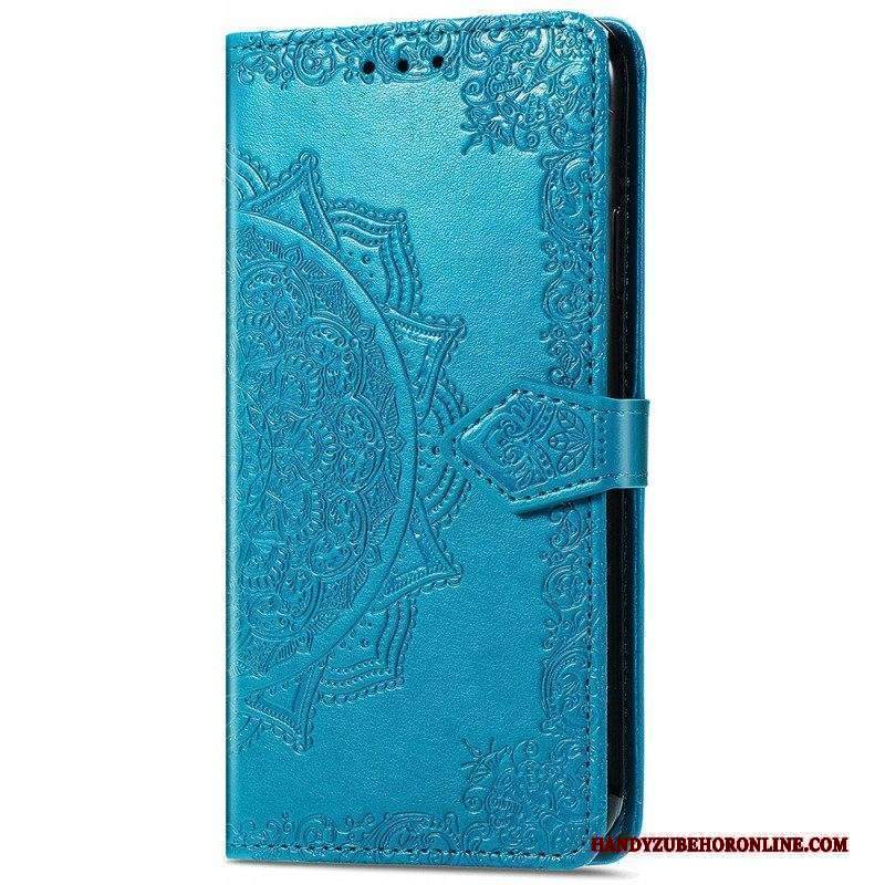 Custodia in pelle Xiaomi 12 / 12X Mandala Medioevo