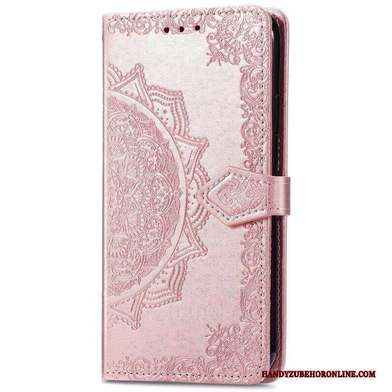 Custodia in pelle Xiaomi 12 / 12X Mandala Medioevo