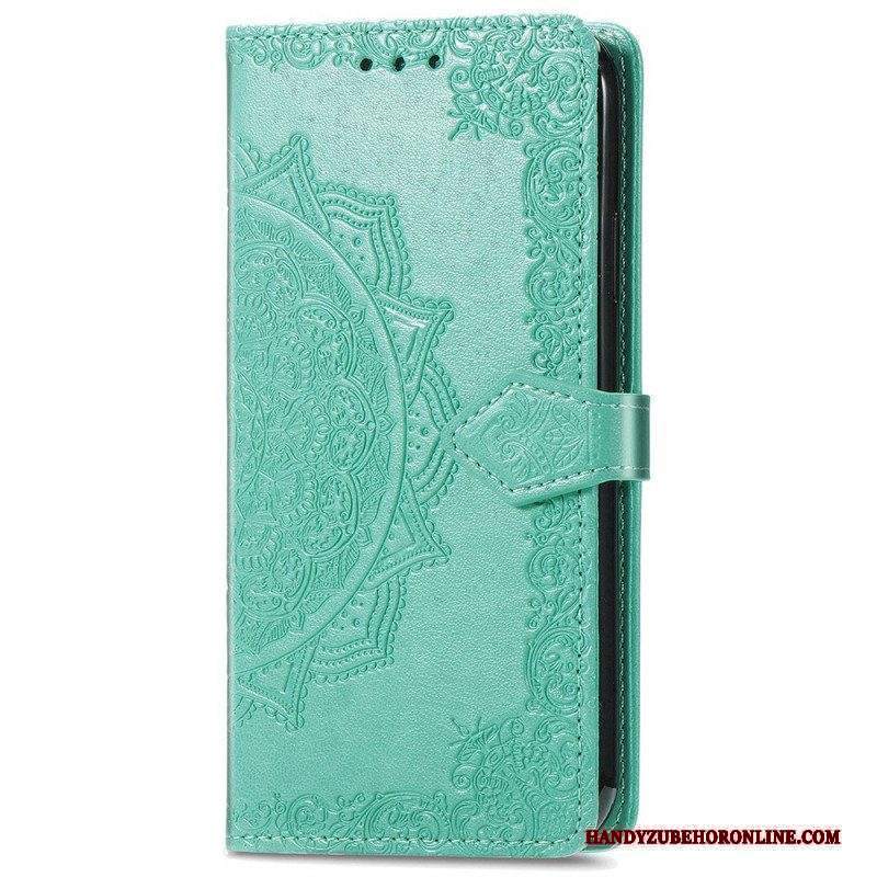 Custodia in pelle Xiaomi 12 / 12X Mandala Medioevo