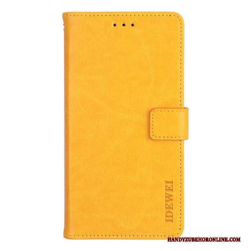 Custodia in pelle Xiaomi 12 / 12X Similpelle Idewei