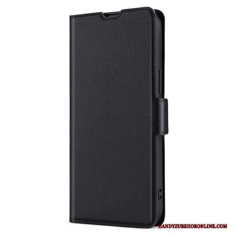 Custodia in pelle Xiaomi 12 Pro Stile In Pelle Ultra Fine