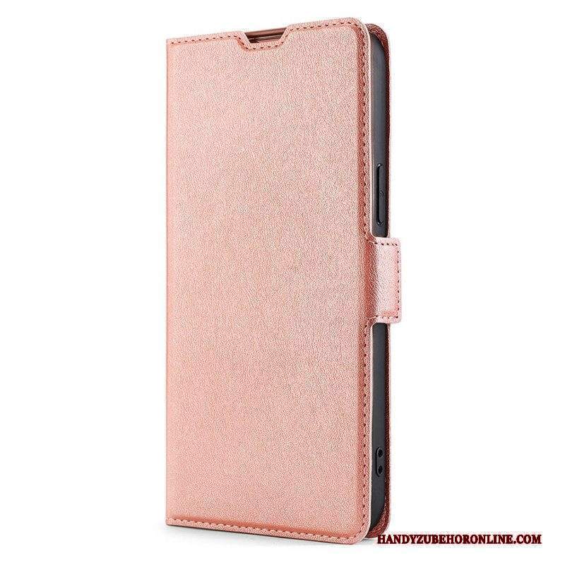 Custodia in pelle Xiaomi 12 Pro Stile In Pelle Ultra Fine