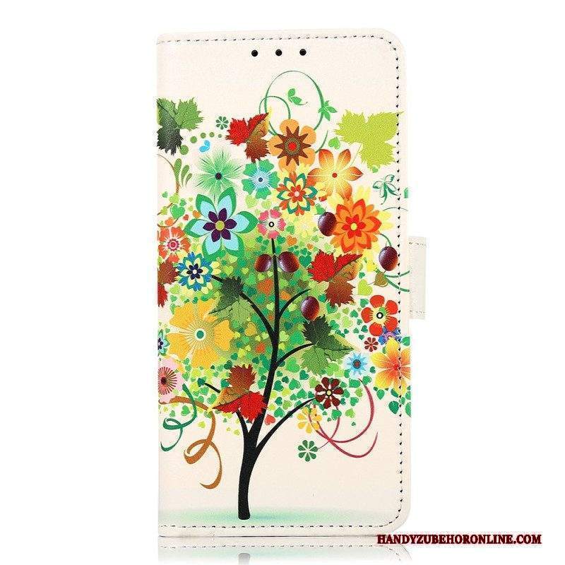 Custodia in pelle Xiaomi 13 Albero In Fiore