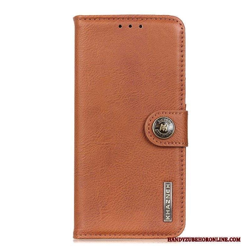 Custodia in pelle Xiaomi 13 Lite Similpelle Khazneh