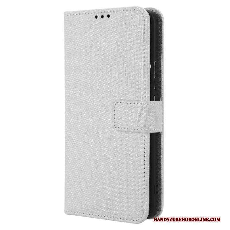 Custodia in pelle Xiaomi 13 Lite Stile Strappy