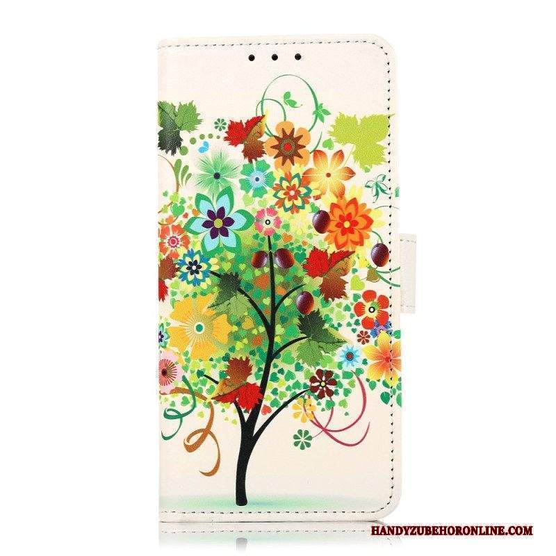 Custodia in pelle Xiaomi 13 Pro Albero In Fiore