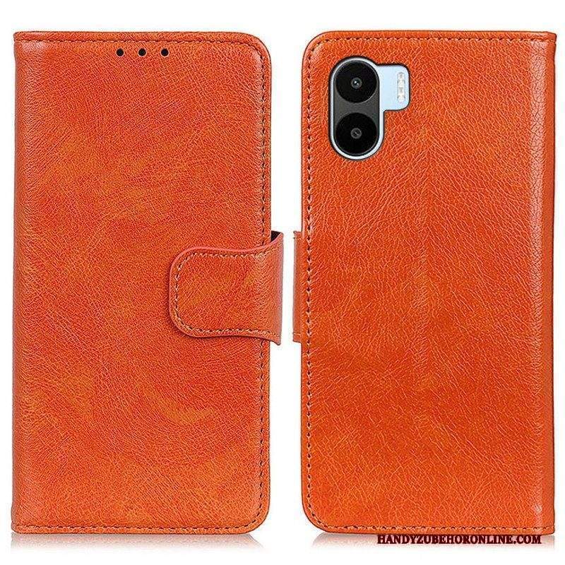 Custodia in pelle Xiaomi Redmi A1 Crosta Di Nappa