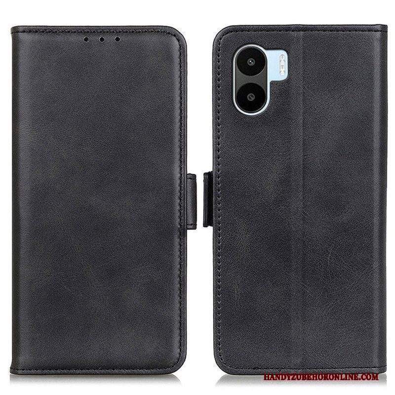 Custodia in pelle Xiaomi Redmi A1 Folio Cover Doppia Patta Classica