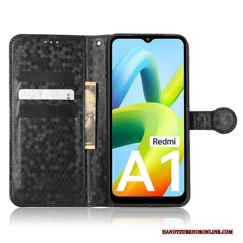 Custodia in pelle Xiaomi Redmi A1 Modello 3d Strappy