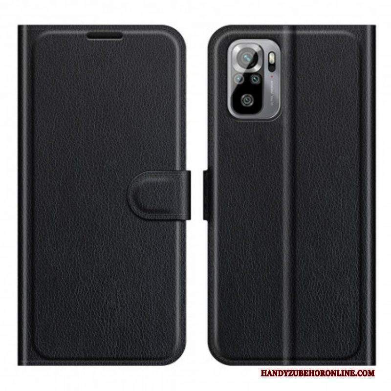 Custodia in pelle Xiaomi Redmi Note 10 / 10S Chiusura Magnetica In Pelle Stile