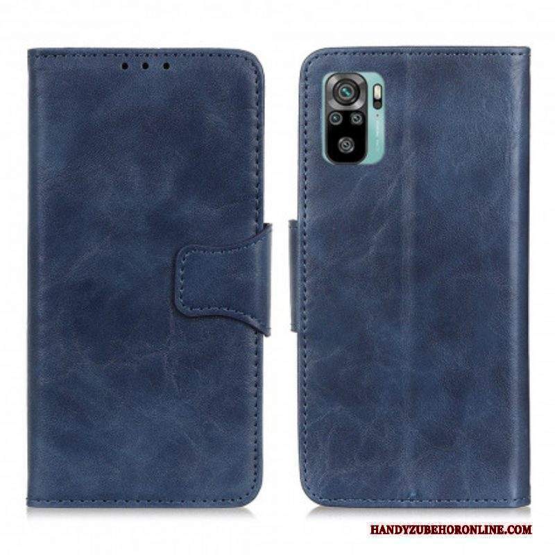 Custodia in pelle Xiaomi Redmi Note 10 / 10S Folio Cover Lembo Magnetico