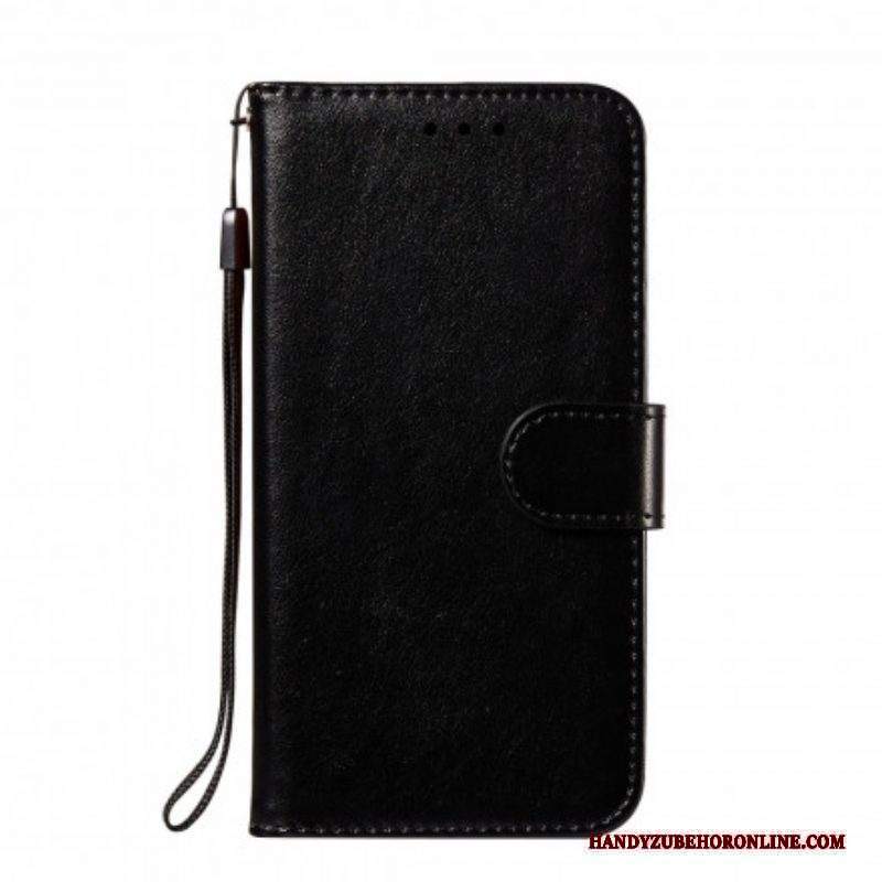 Custodia in pelle Xiaomi Redmi Note 10 / 10S Stile In Pelle Monocromatica