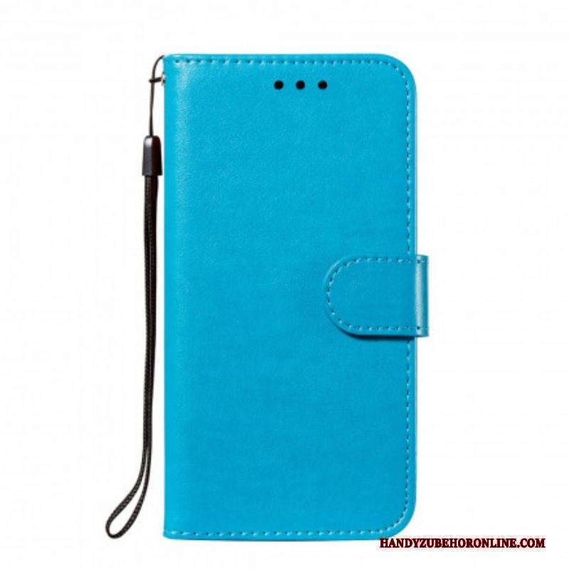 Custodia in pelle Xiaomi Redmi Note 10 / 10S Stile In Pelle Monocromatica