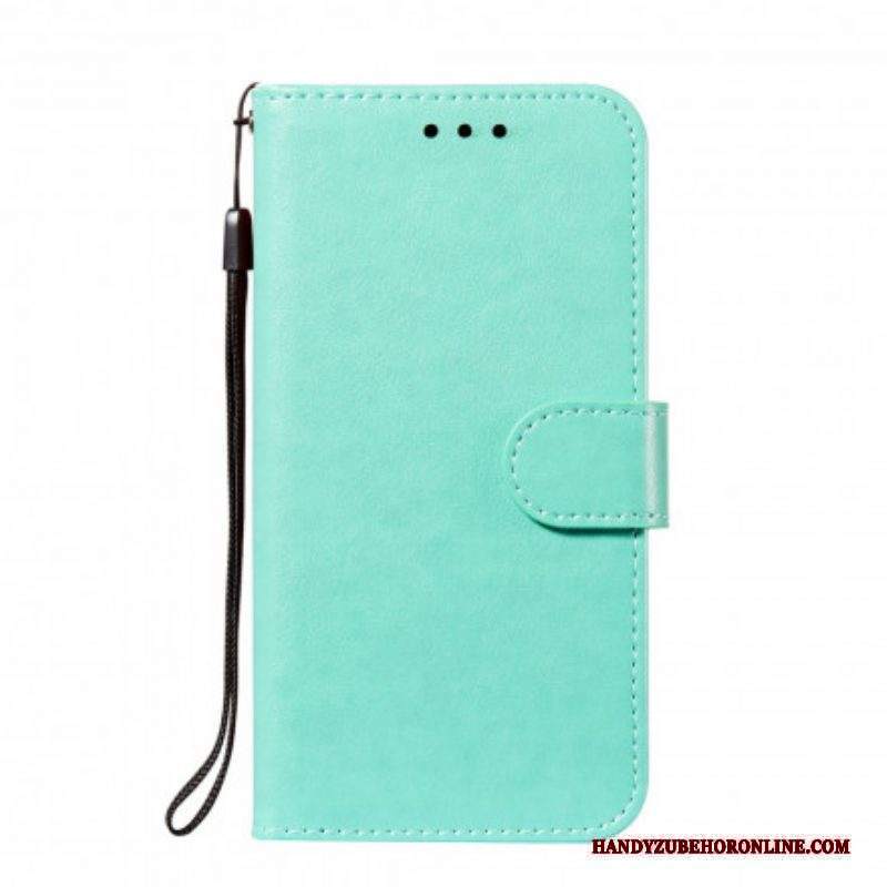 Custodia in pelle Xiaomi Redmi Note 10 / 10S Stile In Pelle Monocromatica