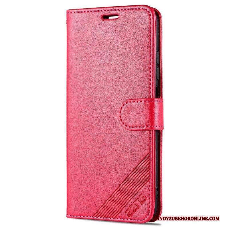 Custodia in pelle Xiaomi Redmi Note 10 5G Azns Lusso