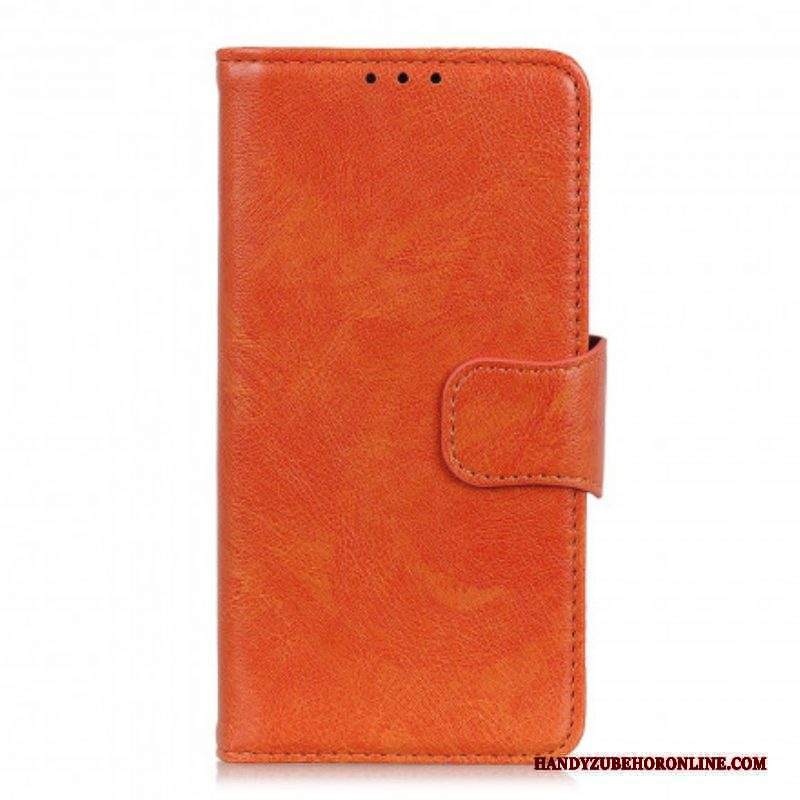 Custodia in pelle Xiaomi Redmi Note 10 5G Crosta Di Nappa