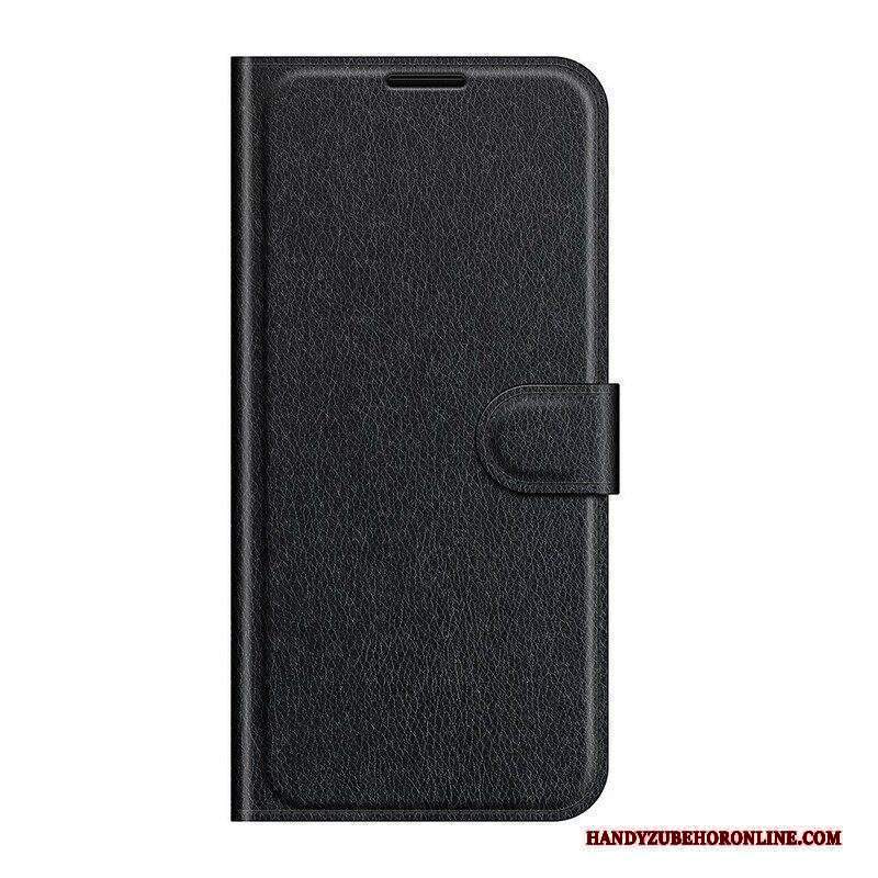 Custodia in pelle Xiaomi Redmi Note 10 5G Ecopelle Classica