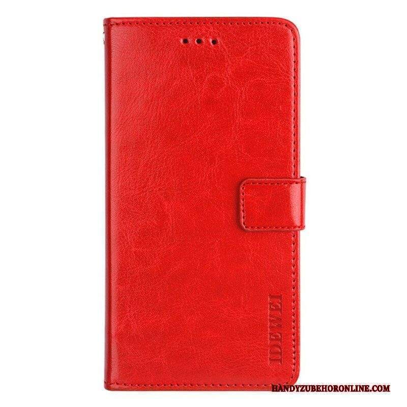 Custodia in pelle Xiaomi Redmi Note 10 5G Idewei