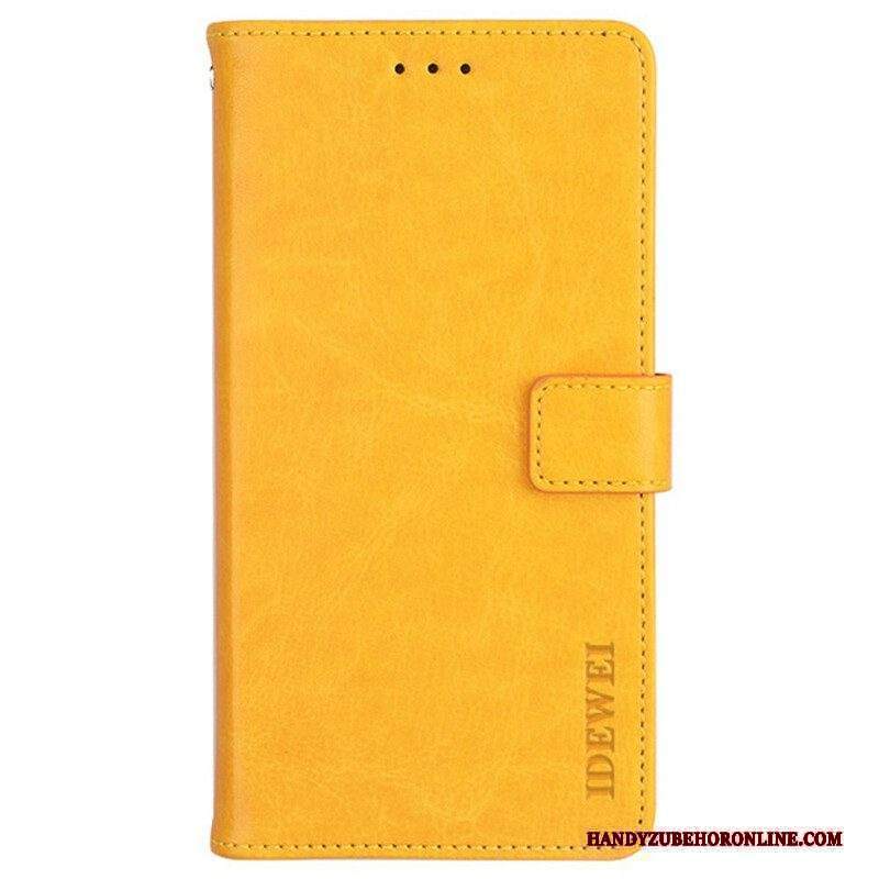 Custodia in pelle Xiaomi Redmi Note 10 5G Idewei