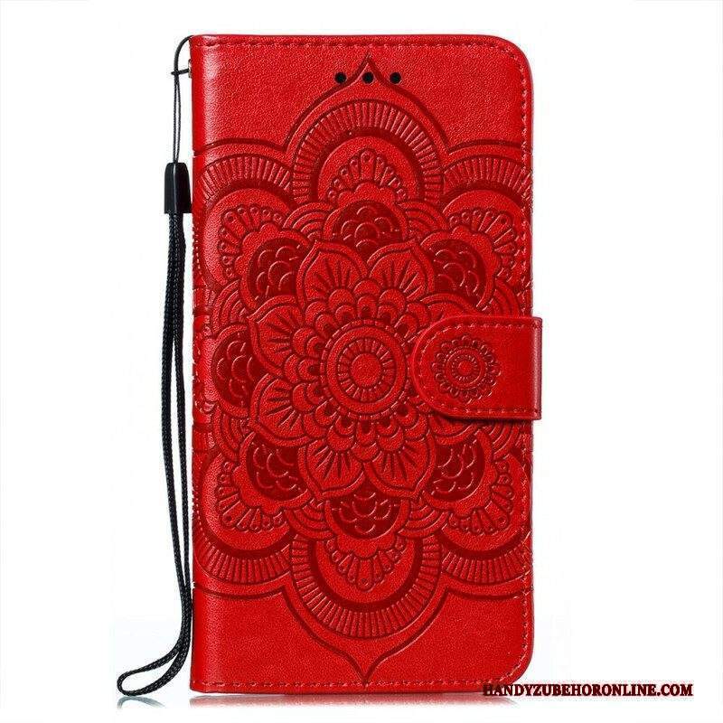 Custodia in pelle Xiaomi Redmi Note 10 5G Mandala Completo