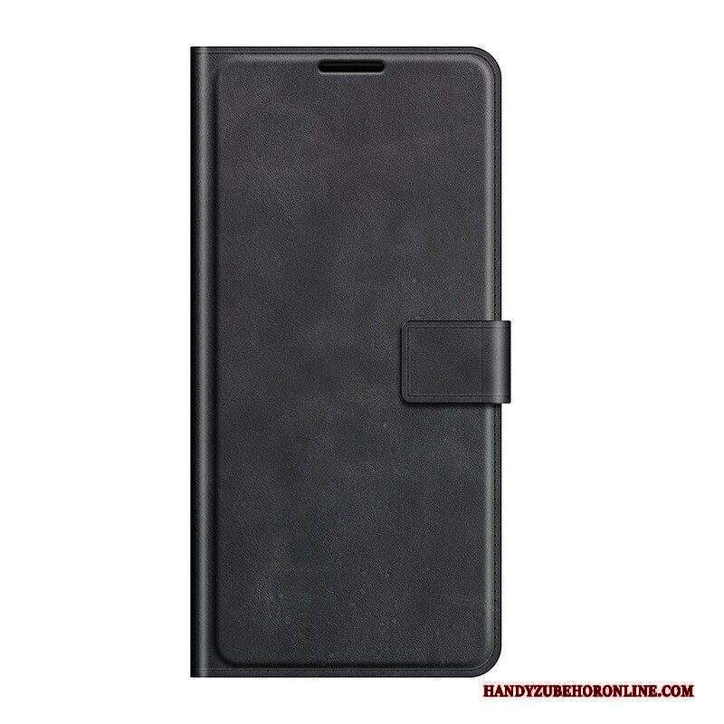 Custodia in pelle Xiaomi Redmi Note 10 5G Stile In Pelle