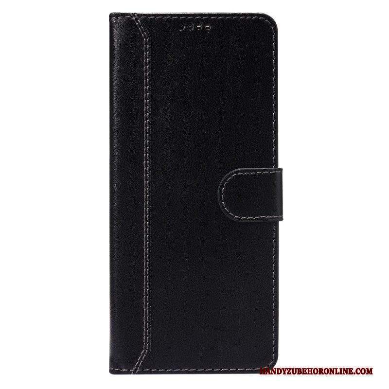 Custodia in pelle Xiaomi Redmi Note 10 Pro Cuciture Lucide Ea Vista