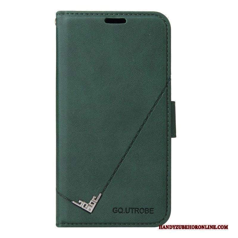 Custodia in pelle Xiaomi Redmi Note 10 Pro Ecopelle Gq.utrobe