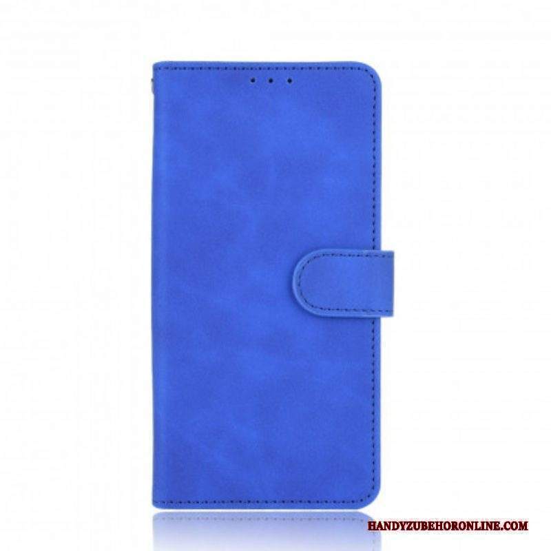 Custodia in pelle Xiaomi Redmi Note 10 Pro Effetto Pelle Soft Touch