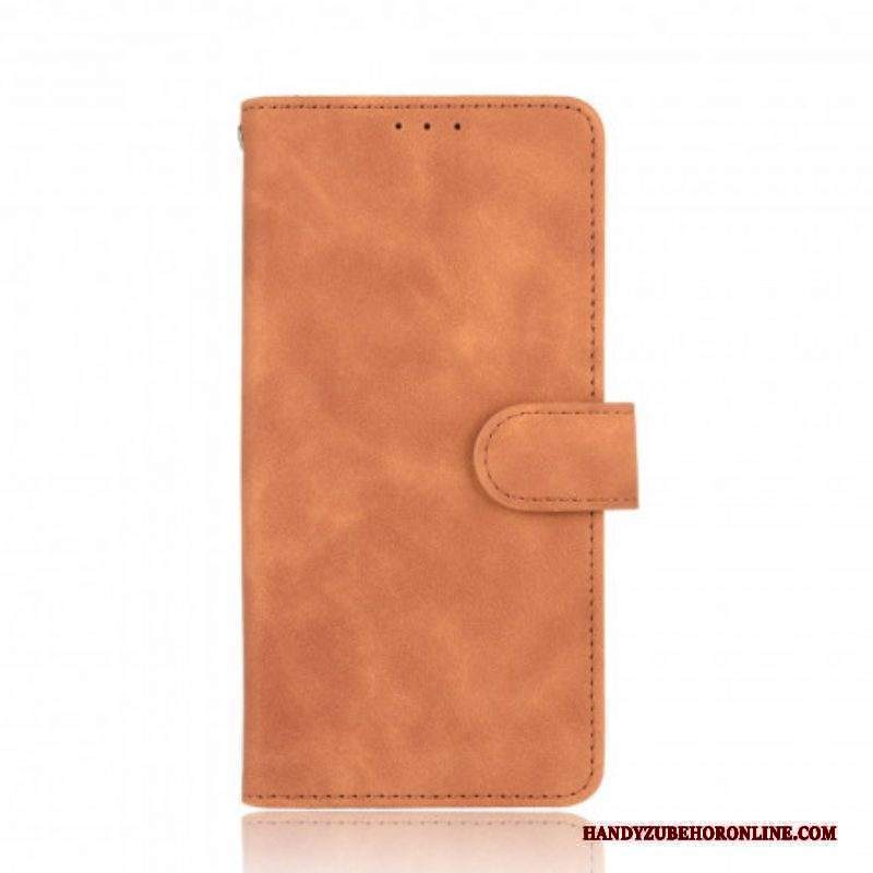 Custodia in pelle Xiaomi Redmi Note 10 Pro Effetto Pelle Soft Touch