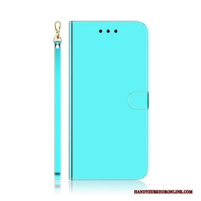 Custodia in pelle Xiaomi Redmi Note 11 / 11S Copri Specchietto In Ecopelle