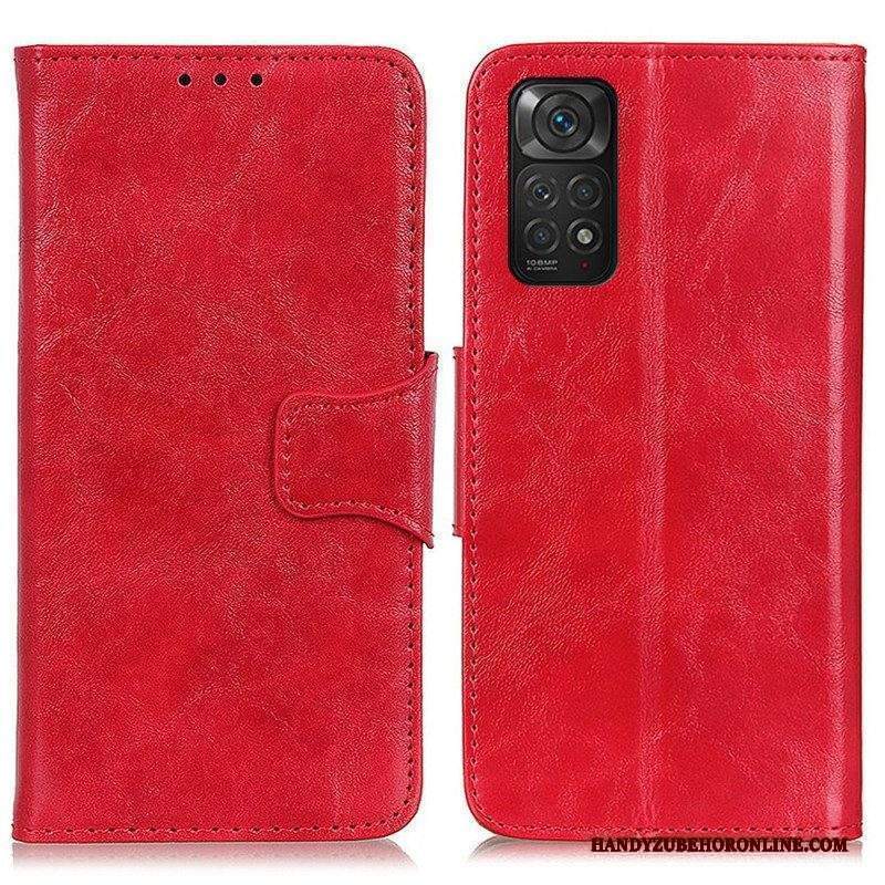 Custodia in pelle Xiaomi Redmi Note 11 / 11S Folio Cover Texture Flap Magnetico