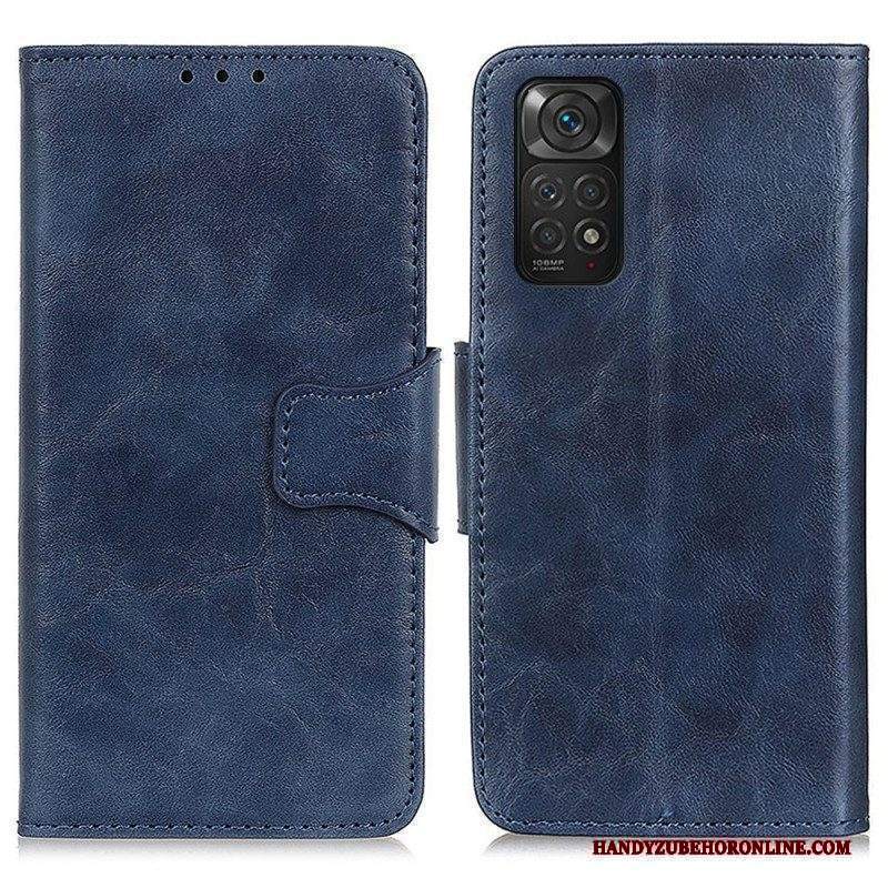 Custodia in pelle Xiaomi Redmi Note 11 / 11S Folio Cover Texture Flap Magnetico