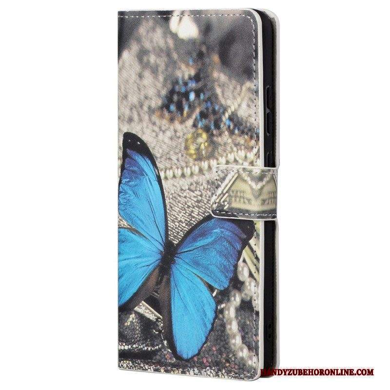 Custodia in pelle Xiaomi Redmi Note 11 Pro / 11 Pro 5G Farfalle E Fiori