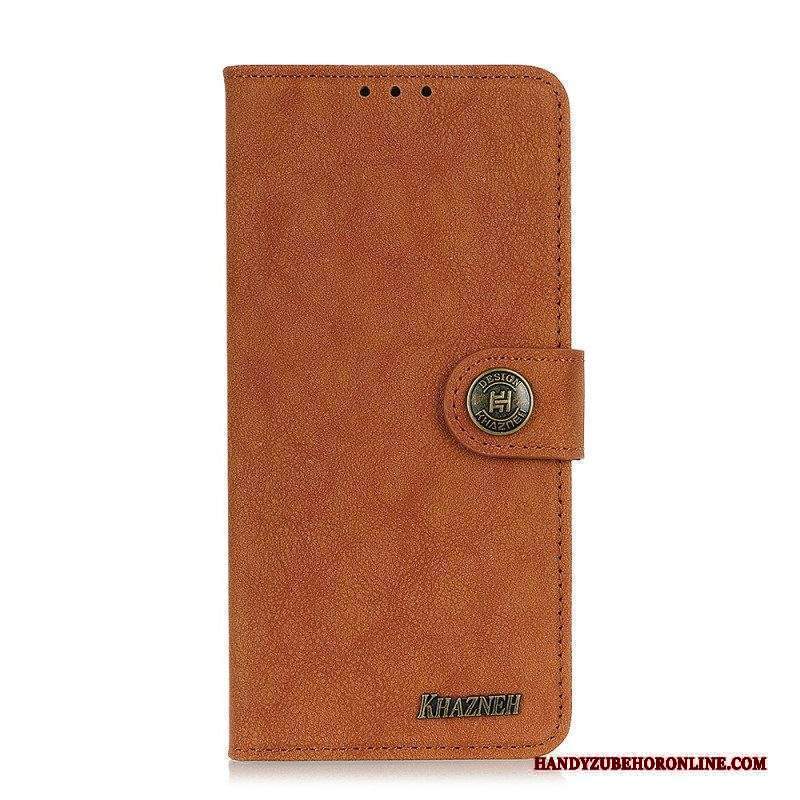 Custodia in pelle Xiaomi Redmi Note 11 Pro / 11 Pro 5G Khazneh Retro Crosta Ecopelle