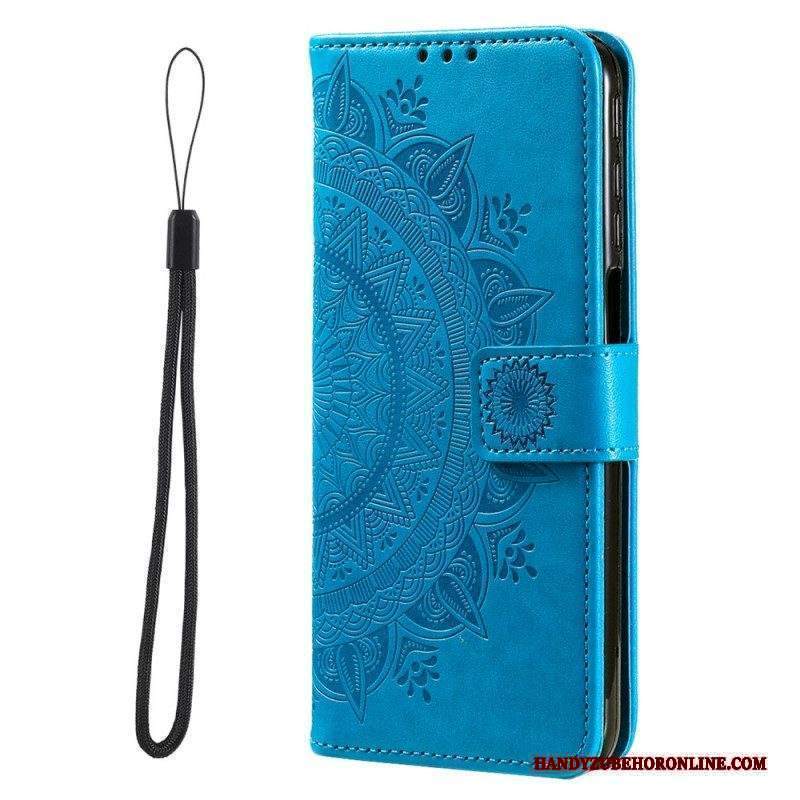 Custodia in pelle Xiaomi Redmi Note 11 Pro / 11 Pro 5G Mandala Del Sole