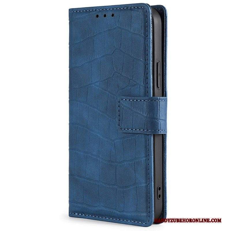 Custodia in pelle Xiaomi Redmi Note 11 Pro / 11 Pro 5G Pelle Di Coccodrillo