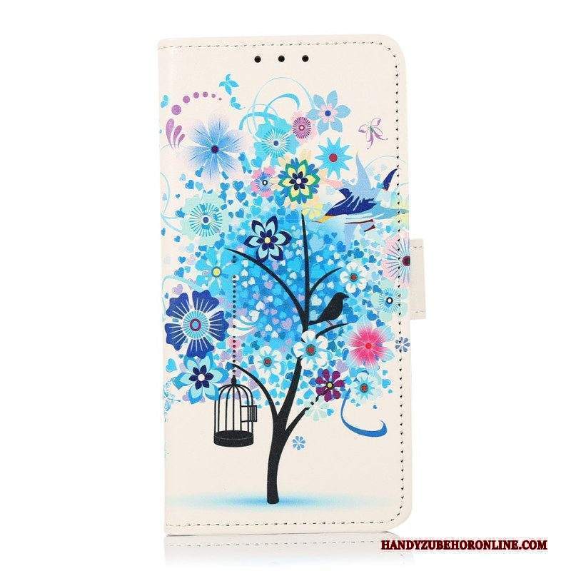 Custodia in pelle Xiaomi Redmi Note 11 Pro Plus 5G Albero In Fiore