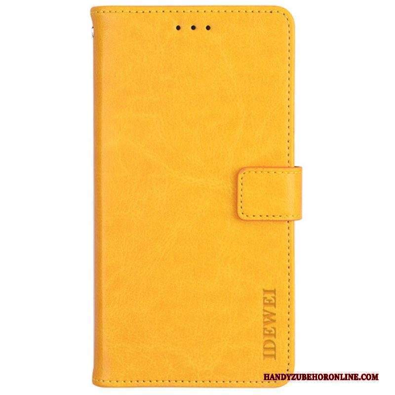 Custodia in pelle Xiaomi Redmi Note 11 Pro Plus 5G Similpelle Idewei