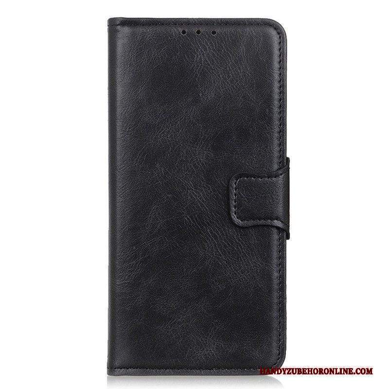 Custodia in pelle Xiaomi Redmi Note 12 4G Chiusura In Pelle Stile Reversibile