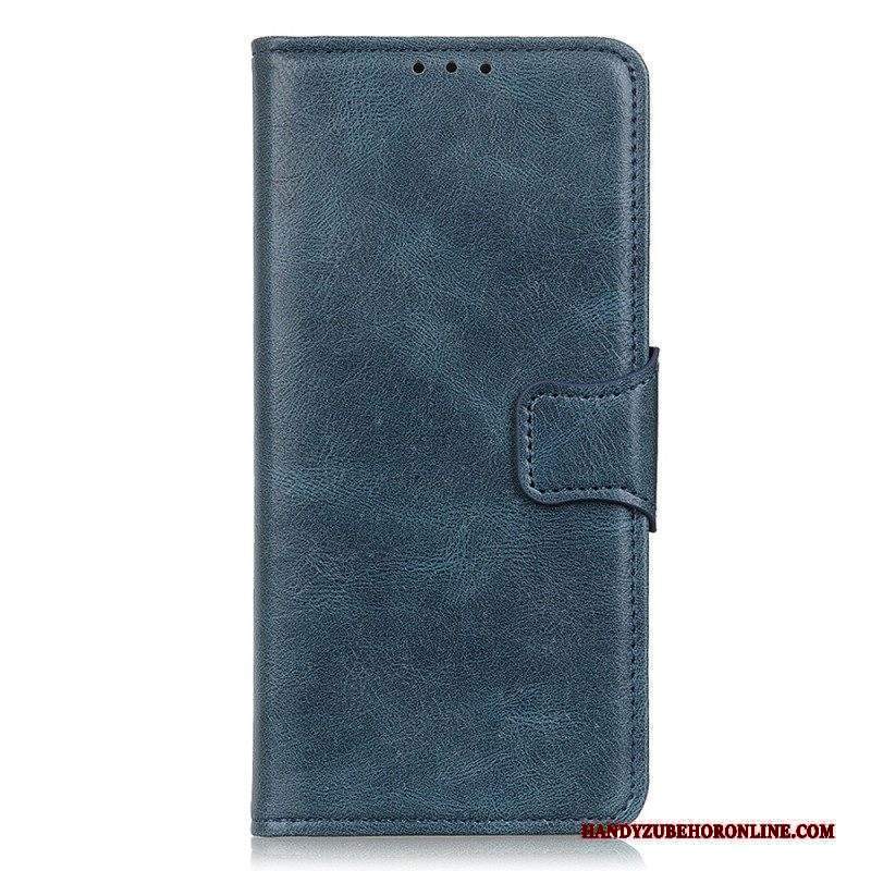 Custodia in pelle Xiaomi Redmi Note 12 4G Chiusura In Pelle Stile Reversibile