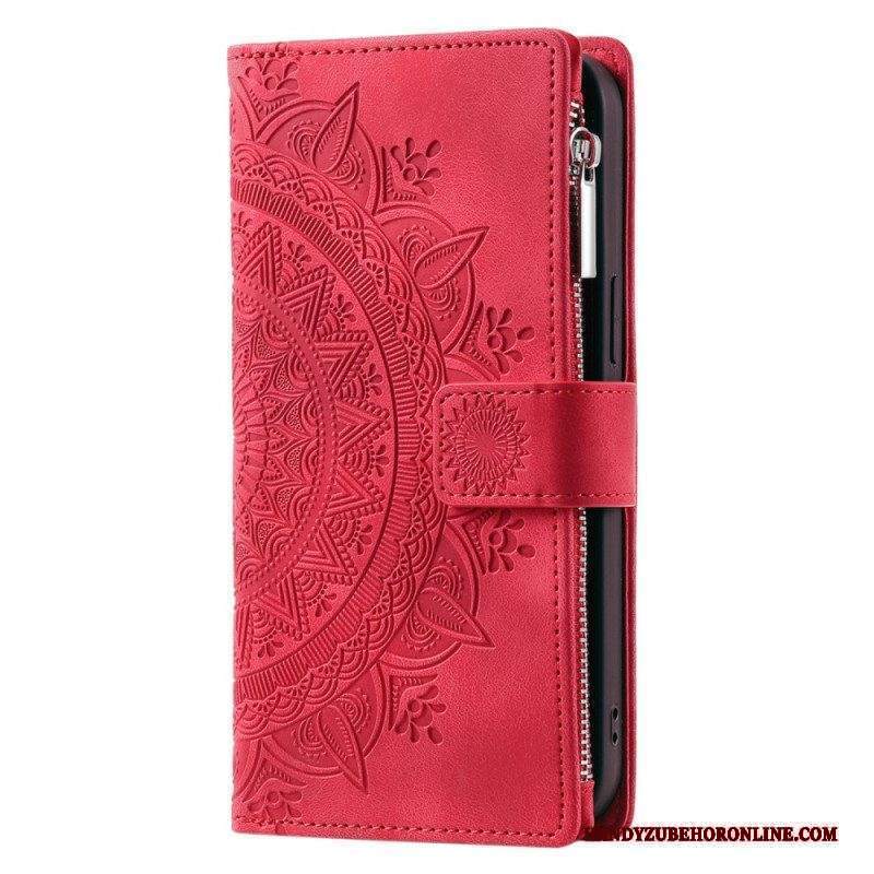 Custodia in pelle Xiaomi Redmi Note 12 4G Con Borsa Mandala