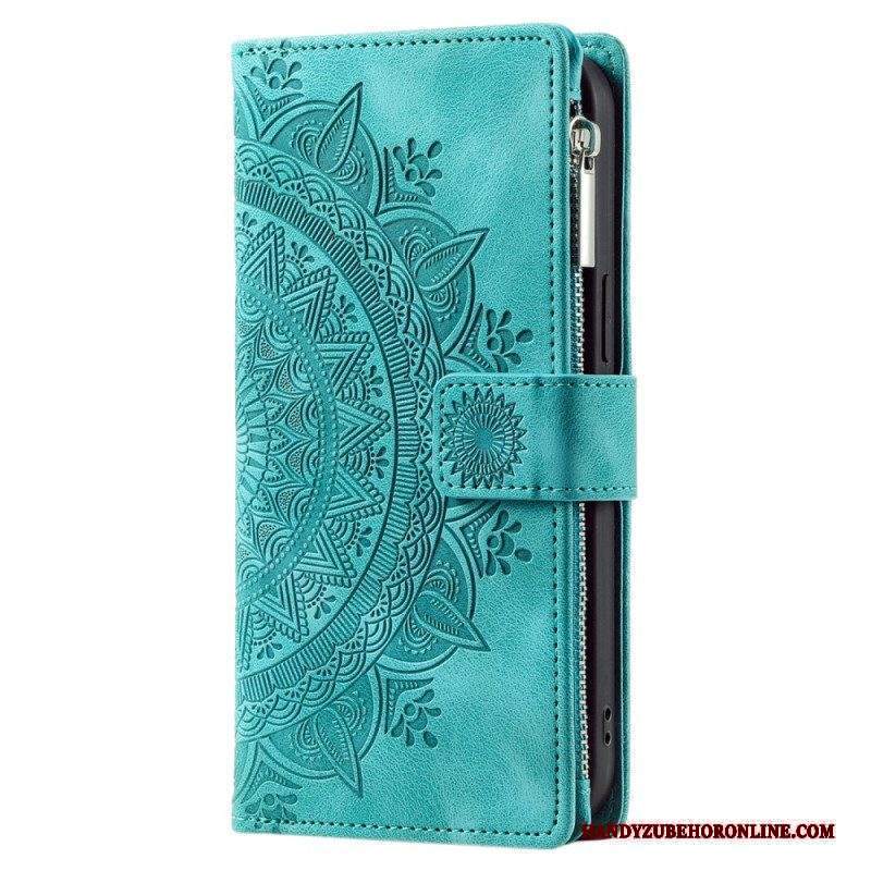 Custodia in pelle Xiaomi Redmi Note 12 4G Con Borsa Mandala