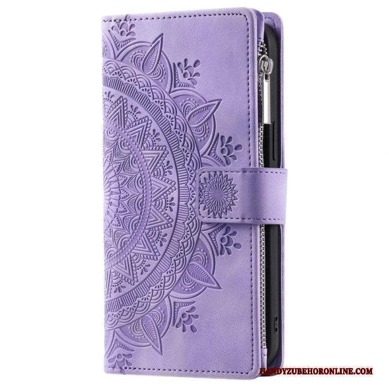 Custodia in pelle Xiaomi Redmi Note 12 4G Con Borsa Mandala