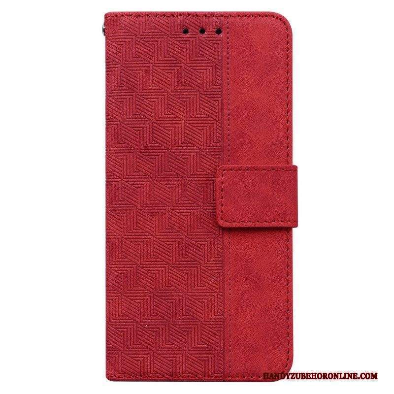 Custodia in pelle Xiaomi Redmi Note 12 4G Modello Con Cinturino