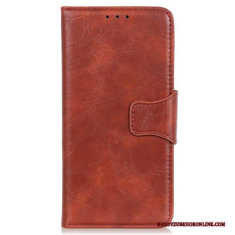 Custodia in pelle Xiaomi Redmi Note 12 5G Chiusura Magnetica Reversibile