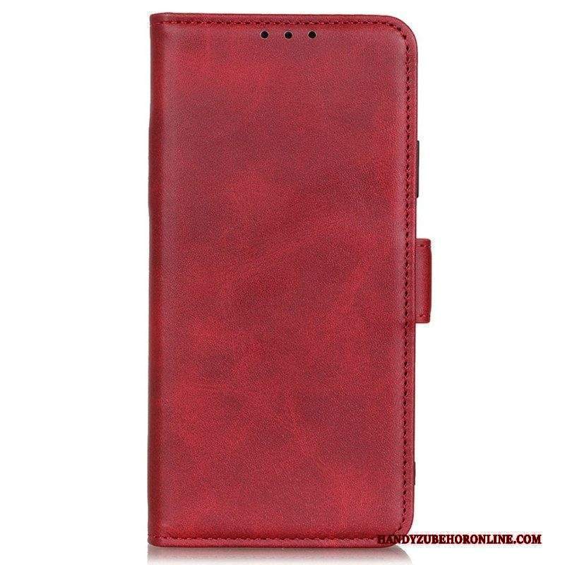 Custodia in pelle Xiaomi Redmi Note 12 5G Doppia Chiusura